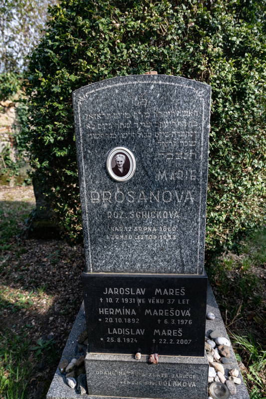 Family plot in Jewish Cemetery