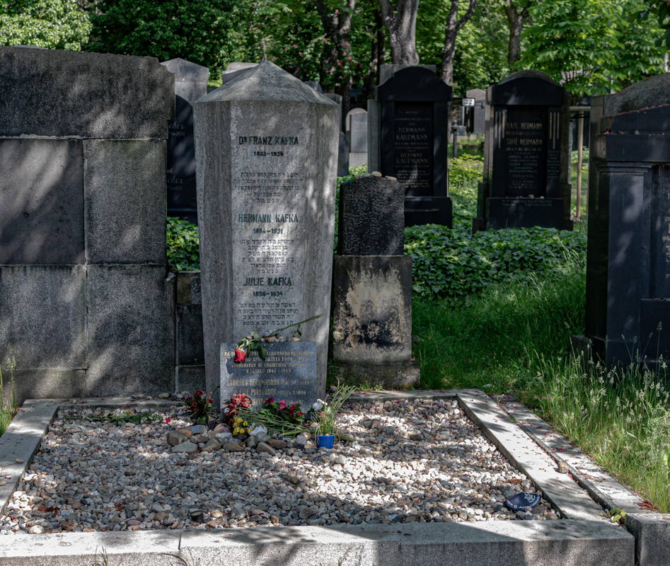 Franz Kafka’s grave