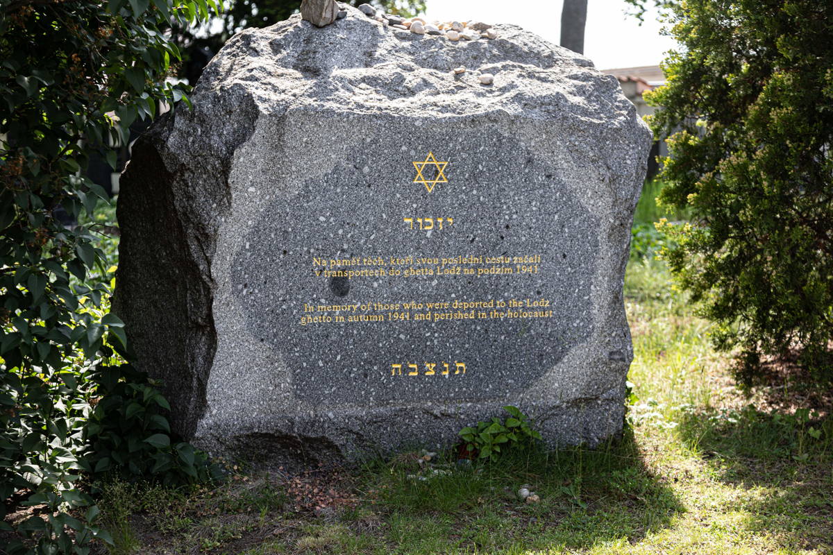 Memorial for Lodz ghettto victims of the Shoah