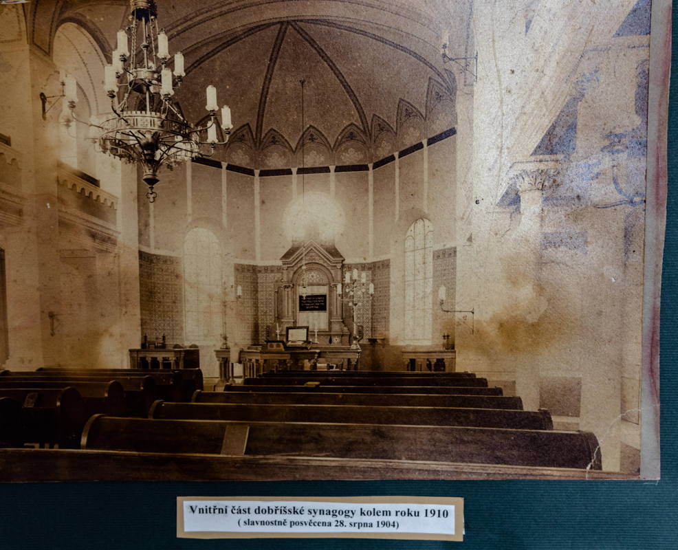 Photo of original Sanctuary supplied by town archivist