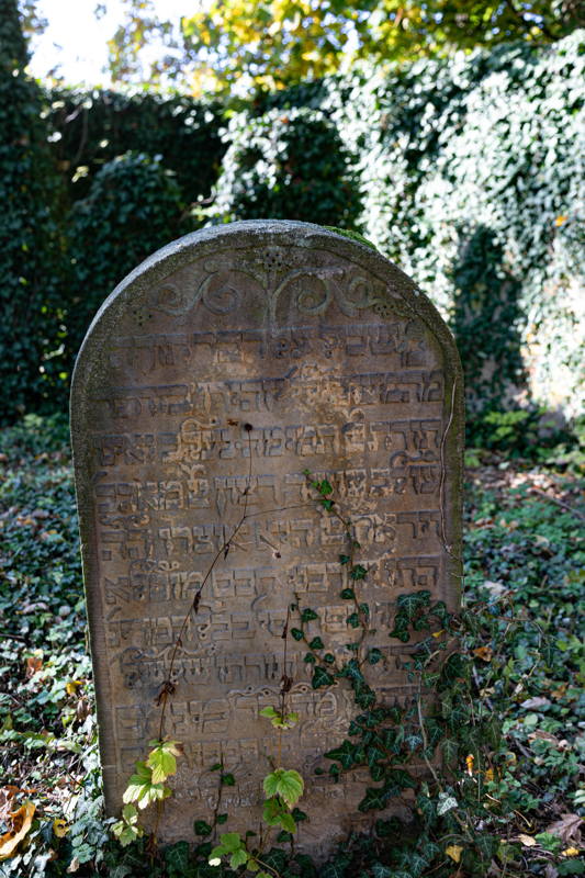 Gravestones in Jewish Cemetery