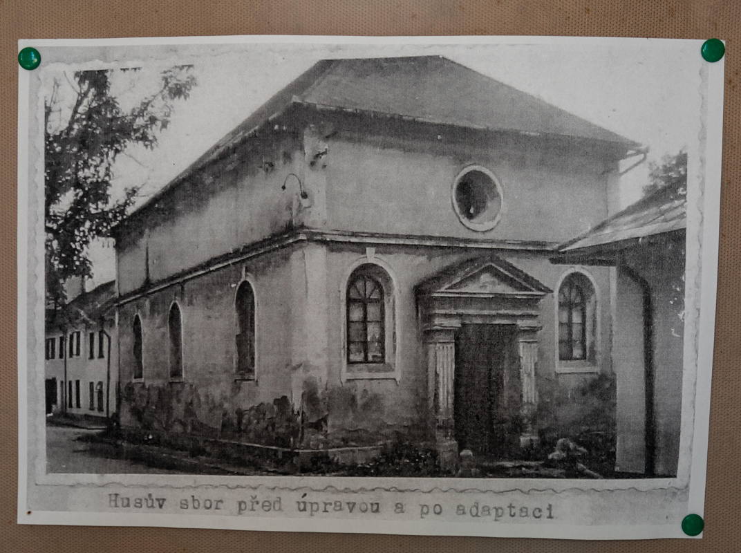 Archive photograph shared by minister of church