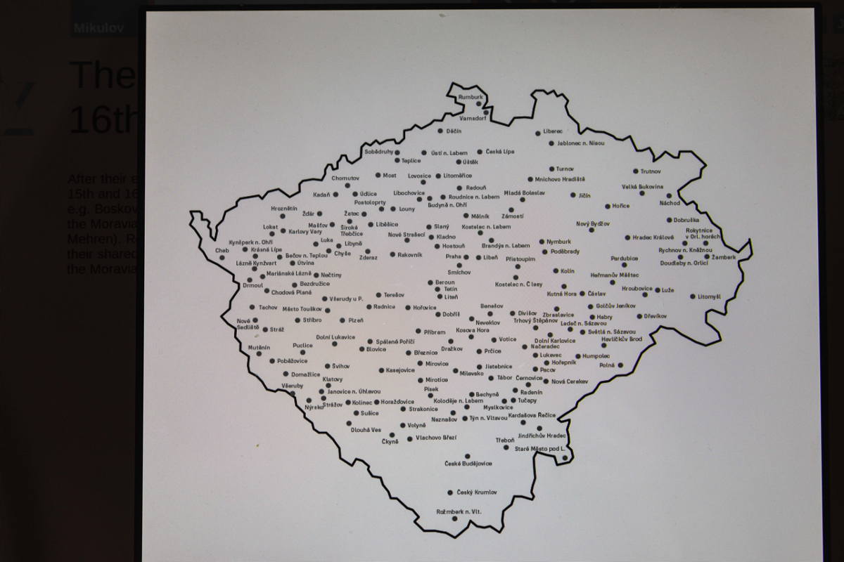 Bohemia map