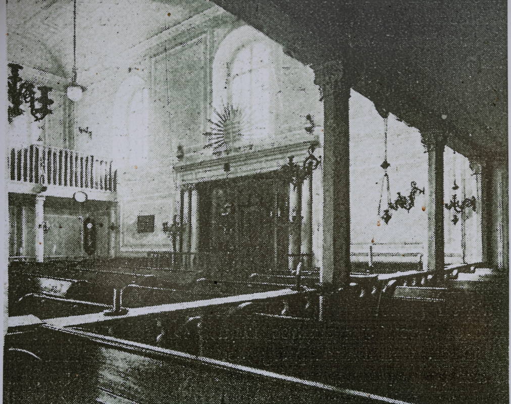 Inside of Synagogue