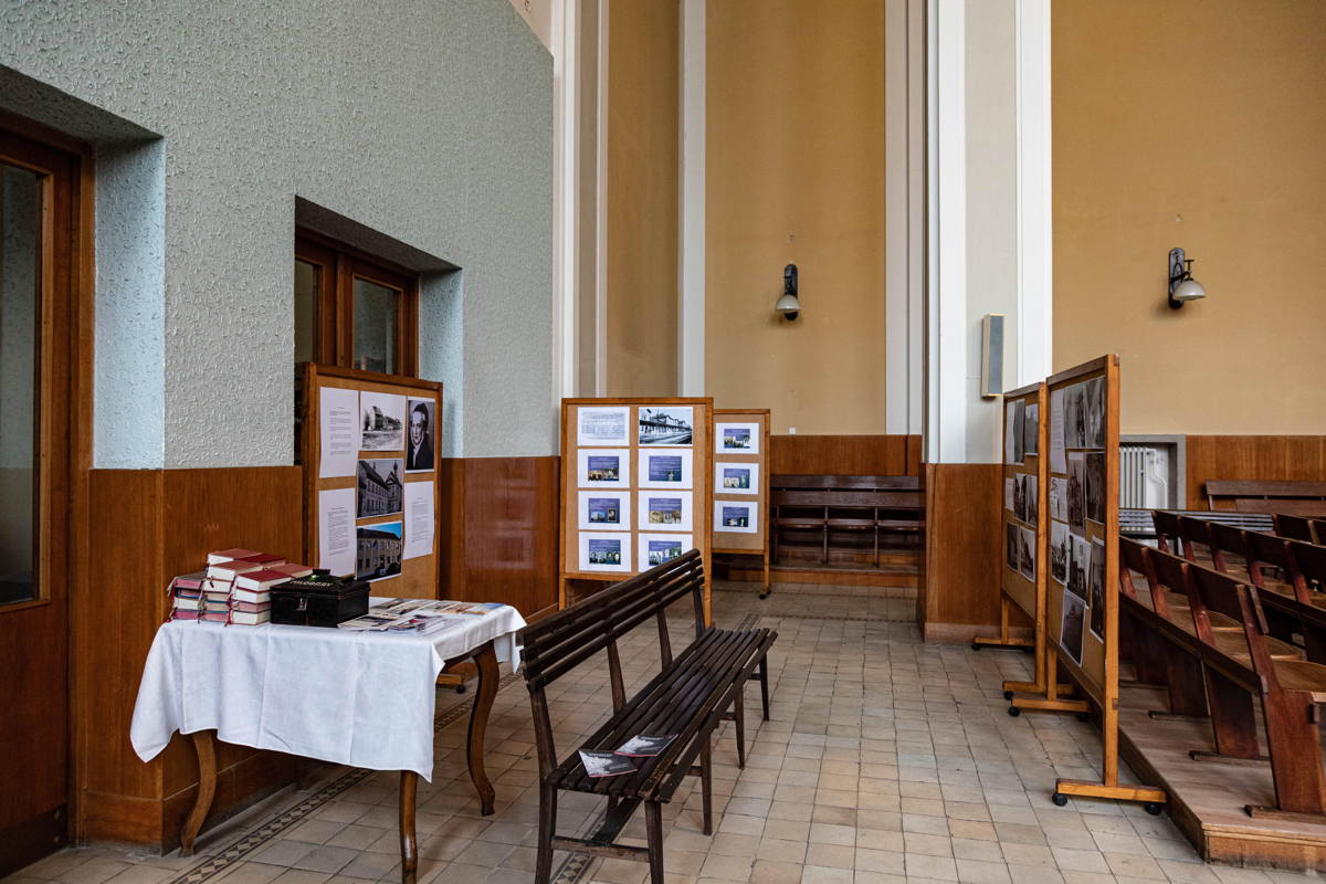 Second synagogue Exhibit in rear of church