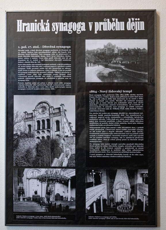 Now a museum with information about the Jews of hranicee